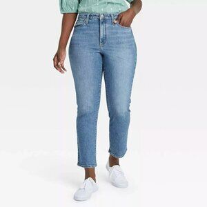 Universal Thread High Rise Slim Straight Jeans